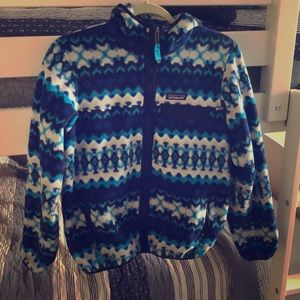 Patagonia Full Zip Hooded Synchilla Fleece